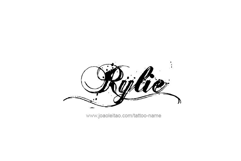 Tattoo Design Name Rylie  