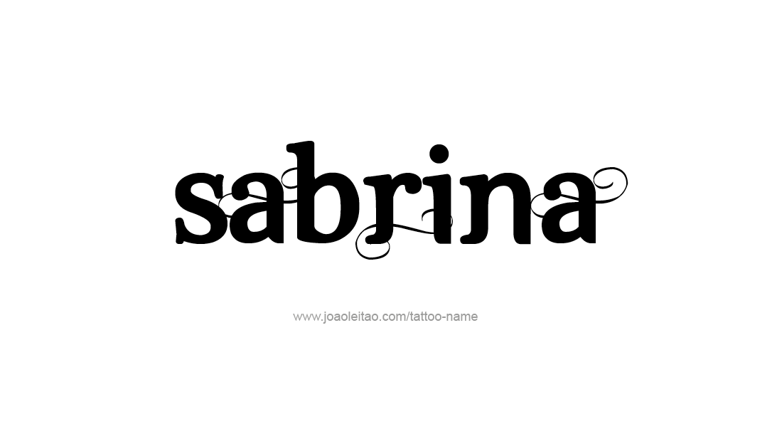 Tattoo Design Name Sabrina  