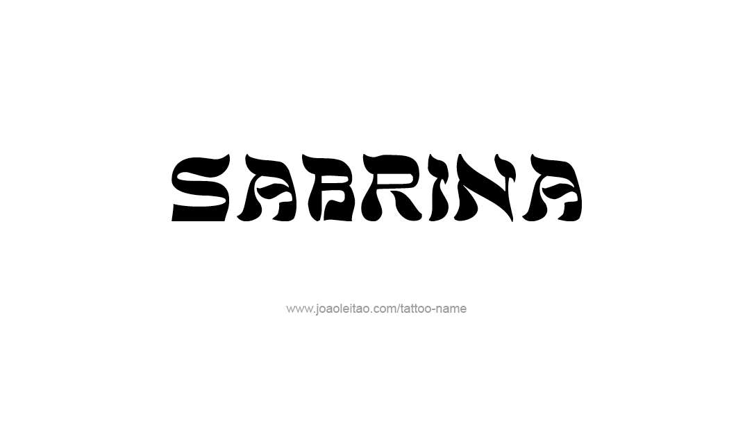 Tattoo Design Name Sabrina  