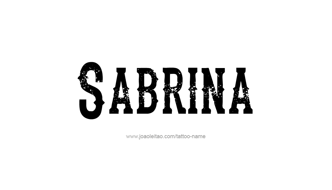 Tattoo Design Name Sabrina  