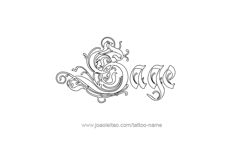 Tattoo Design Name Sage  