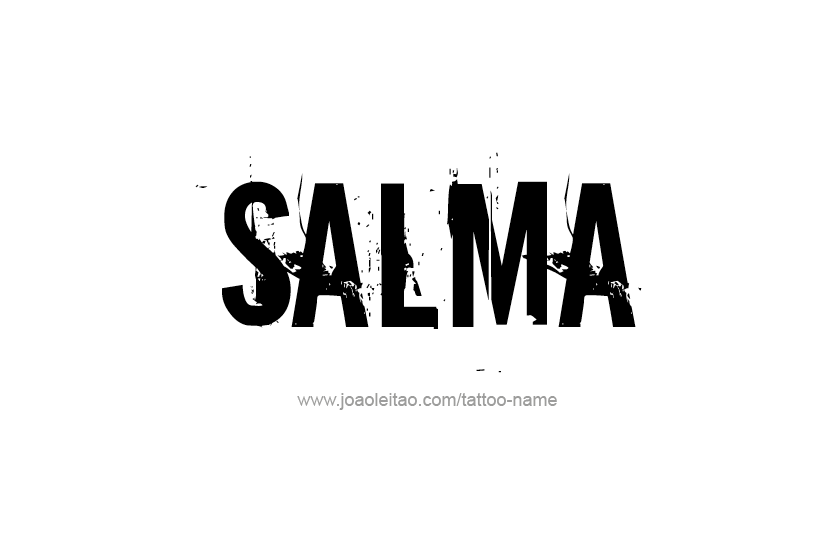 Tattoo Design Name Salma  