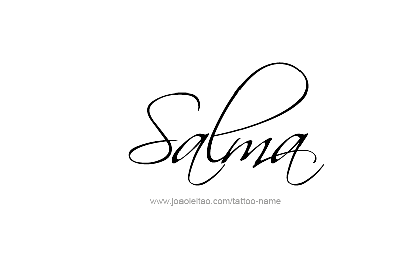 Tattoo Design Name Salma  