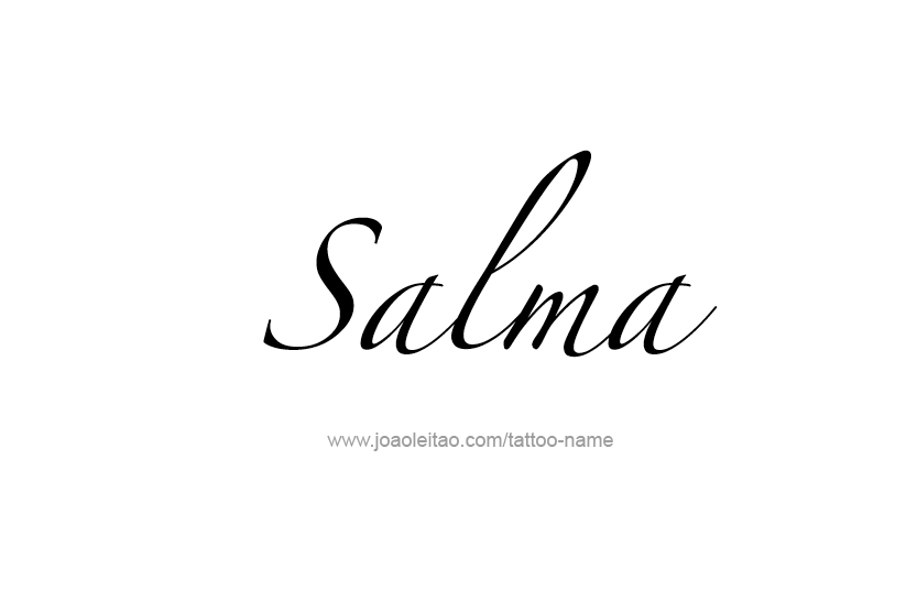 Tattoo Design Name Salma  