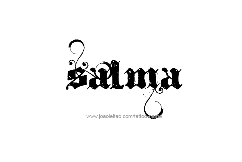 Tattoo Design Name Salma  