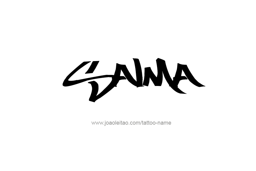 Tattoo Design Name Salma  