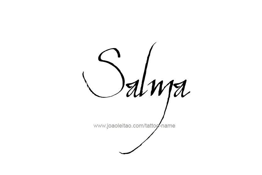 Tattoo Design Name Salma  