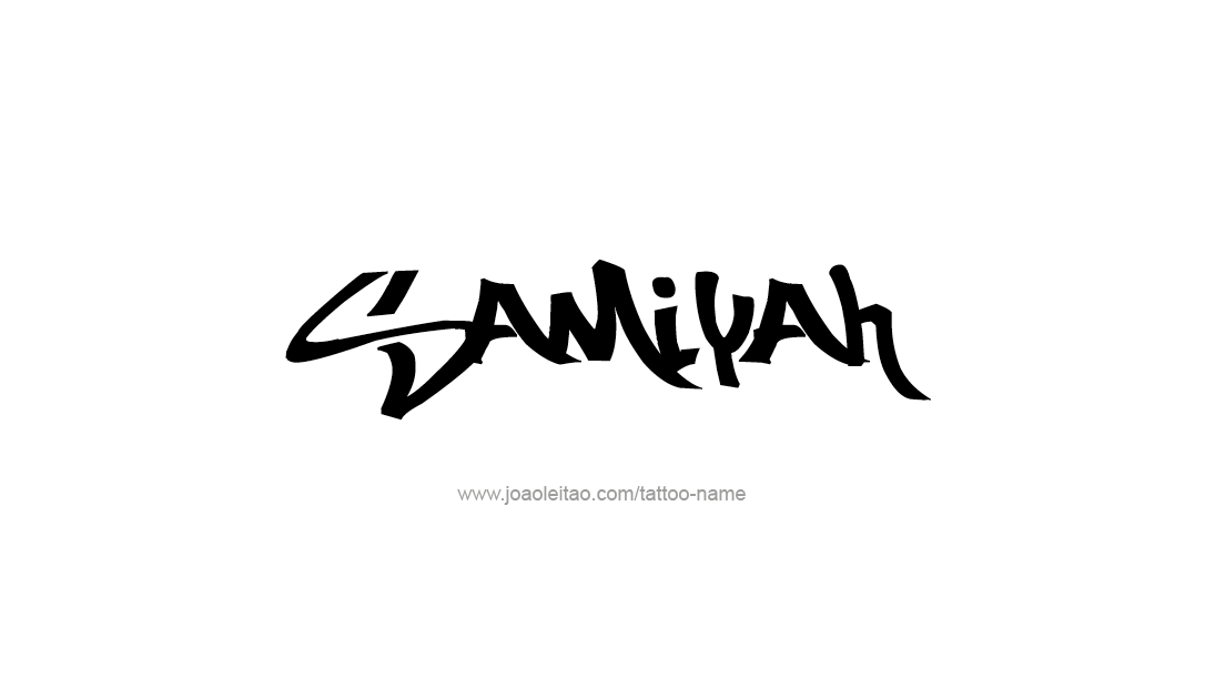 Tattoo Design Name Samiyah  