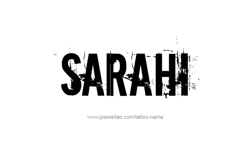 Tattoo Design Name Sarahi  