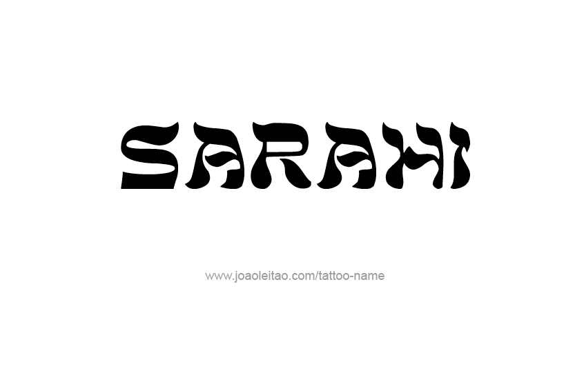 Tattoo Design Name Sarahi  