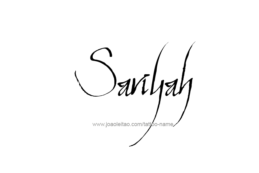 Tattoo Design Name Sariyah  