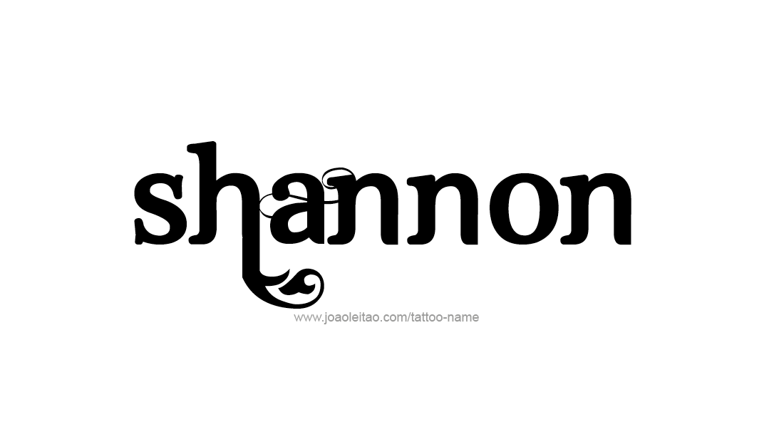 Tattoo Design Name Shannon  