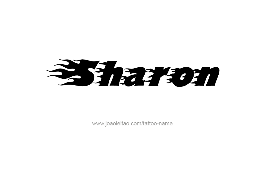 Tattoo Design Name Sharon  