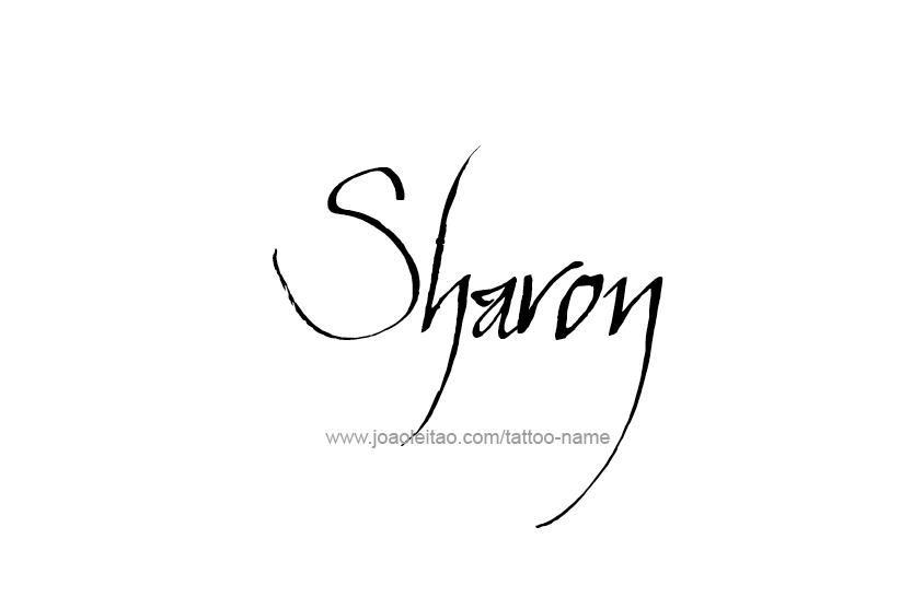 Tattoo Design Name Sharon  