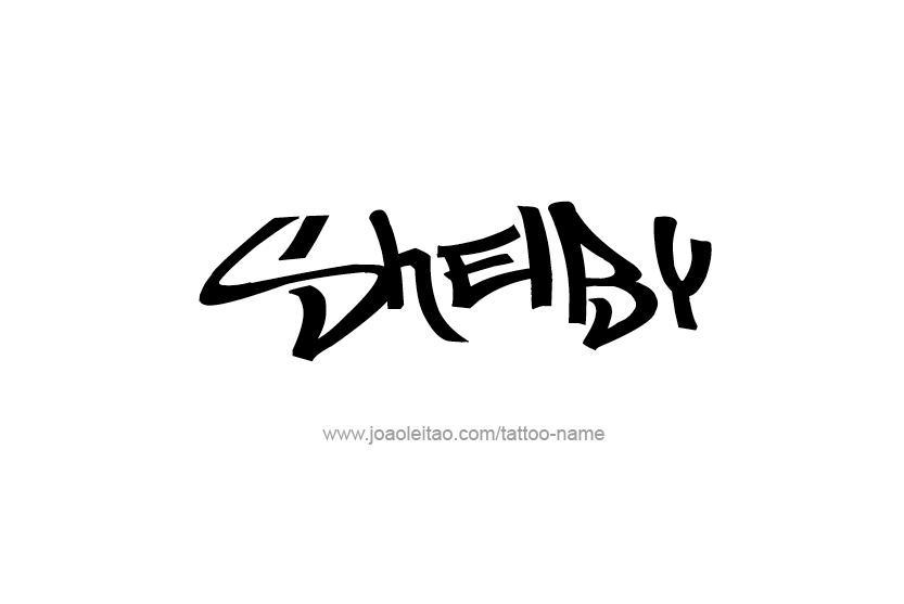 Tattoo Design Name Shelby   