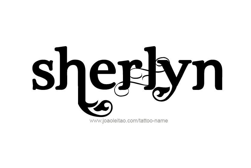 Tattoo Design Name Sherlyn   