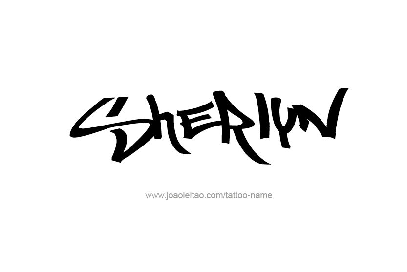 Tattoo Design Name Sherlyn   