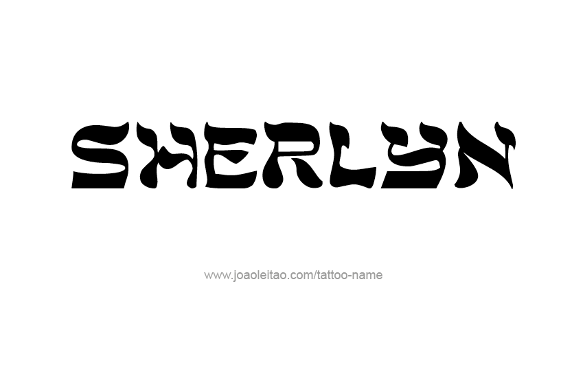 Tattoo Design Name Sherlyn   