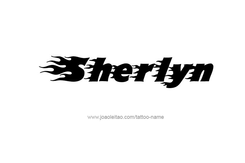 Tattoo Design Name Sherlyn   