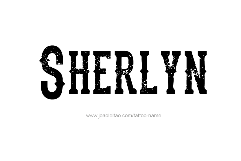 Tattoo Design Name Sherlyn   