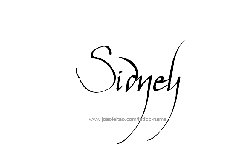 Tattoo Design Name Sidney   