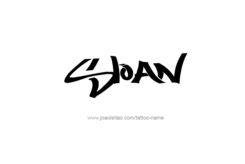 Tattoo Design Name Sloan   