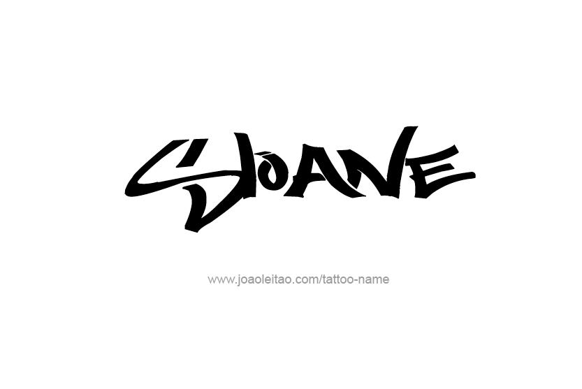 Tattoo Design Name Sloane   