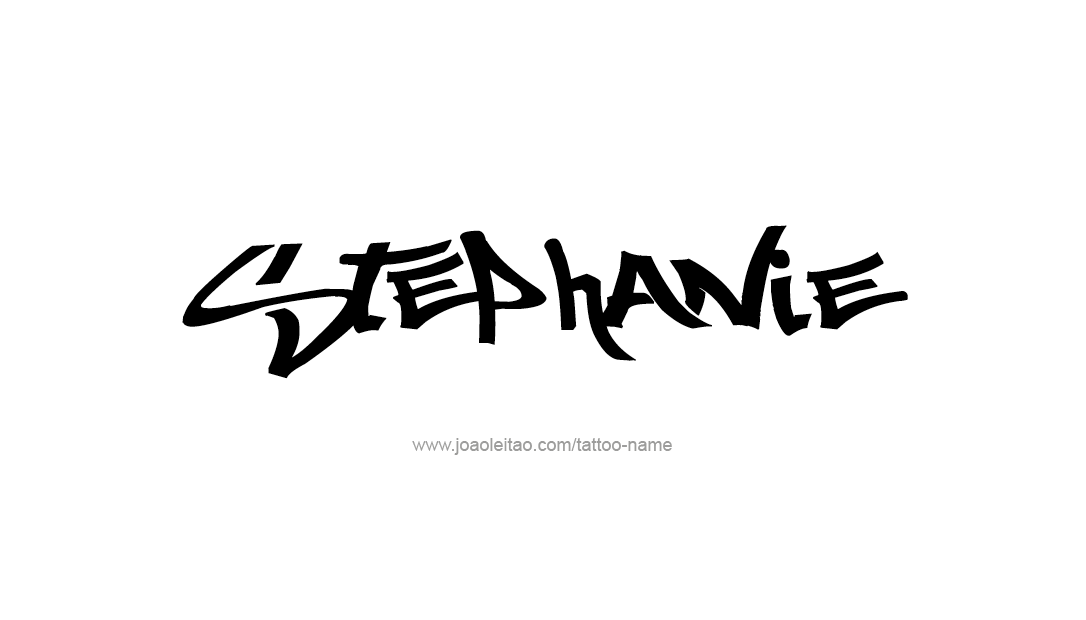 Tattoo Design Name Stephanie   