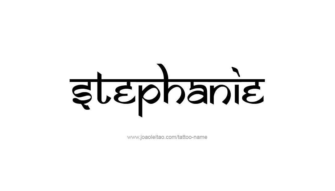 Tattoo Design Name Stephanie   