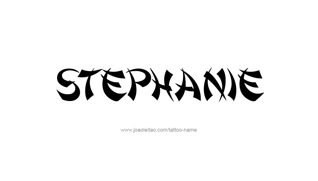 Tattoo Design Name Stephanie