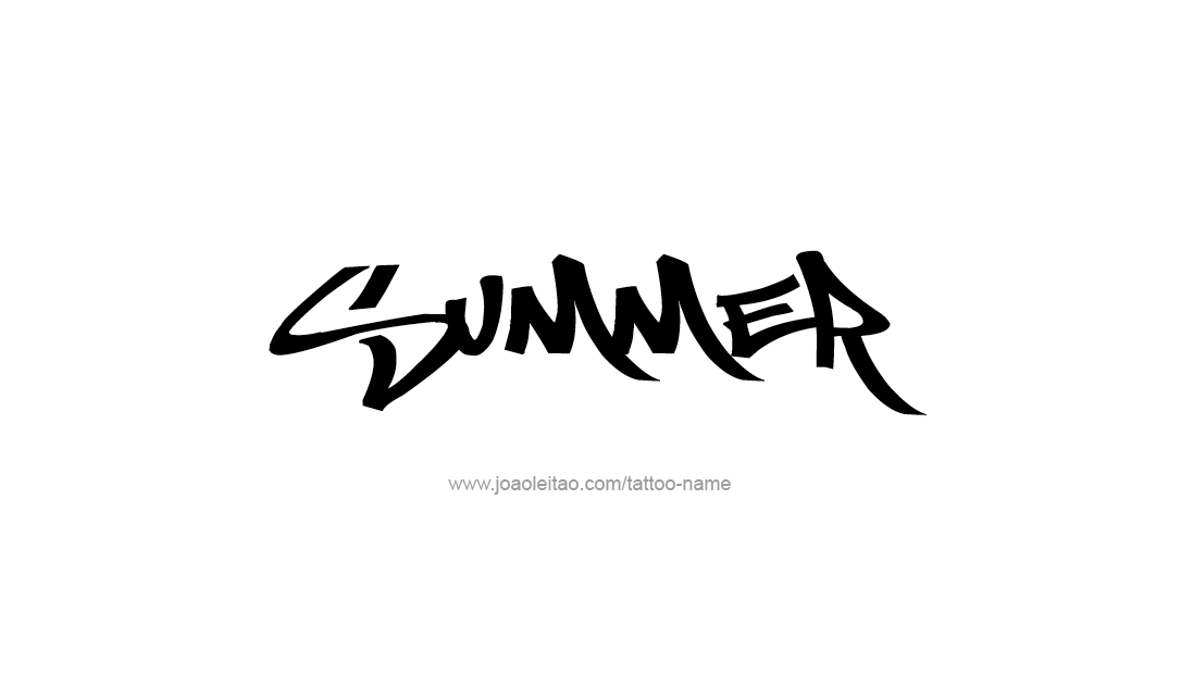 Tattoo Design Name Summer   
