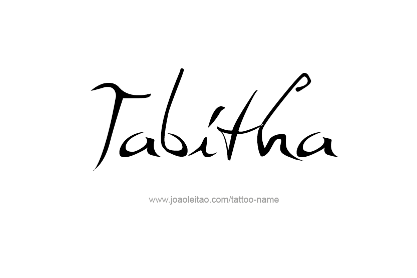 Tattoo Design Name Tabitha   