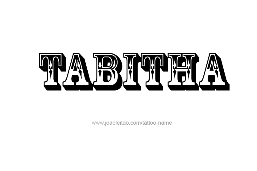 Tattoo Design Name Tabitha   