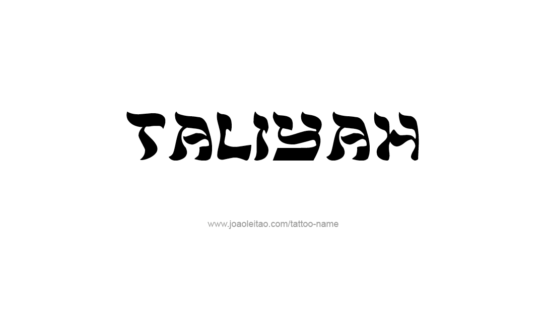 Tattoo Design Name Taliyah   