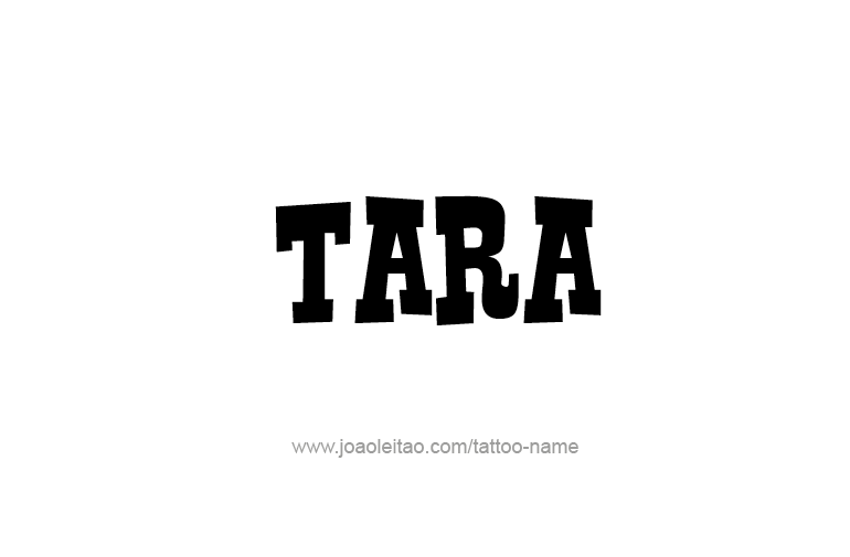 Tattoo Design Name Tara   