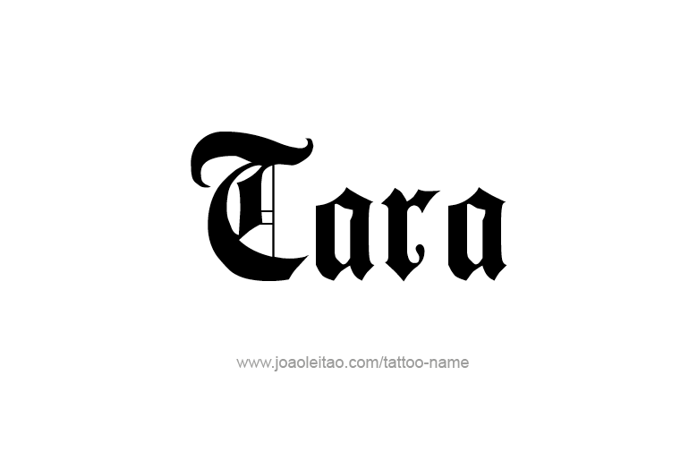 Tattoo Design Name Tara   