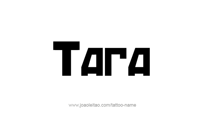 Tattoo Design Name Tara   