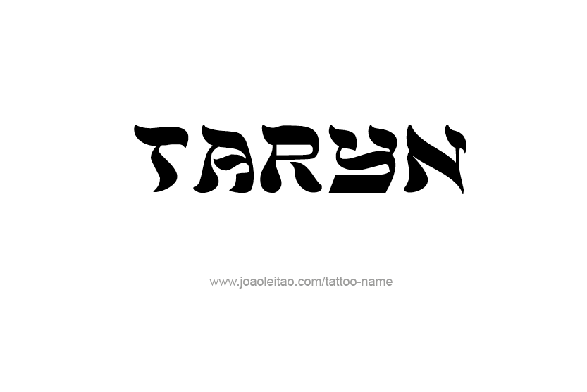 Tattoo Design Name Taryn   