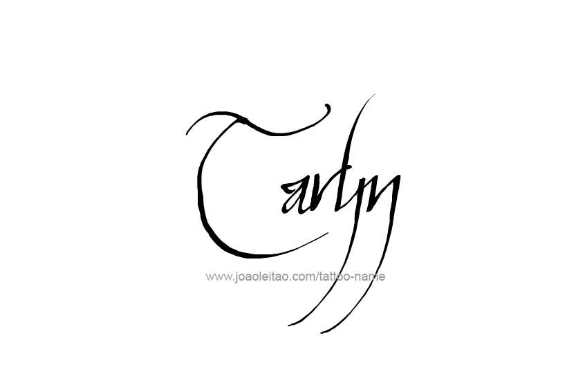 Tattoo Design Name Taryn   