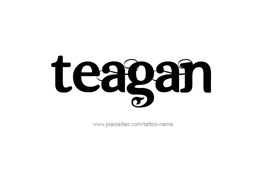 Tattoo Design Name Teagan   