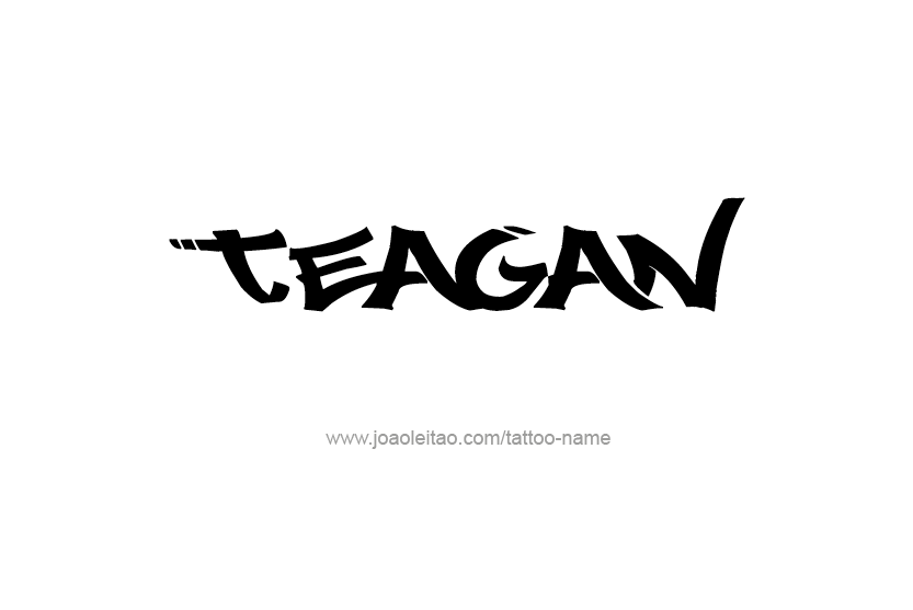 Tattoo Design Name Teagan   