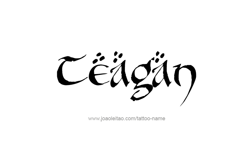 Tattoo Design Name Teagan   