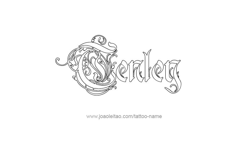 Tattoo Design Name Tenley   