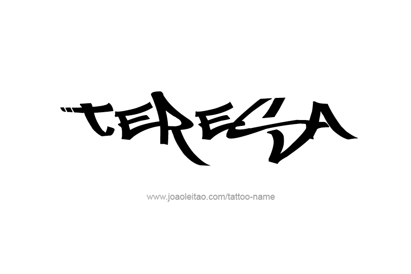 Tattoo Design Name Teresa   