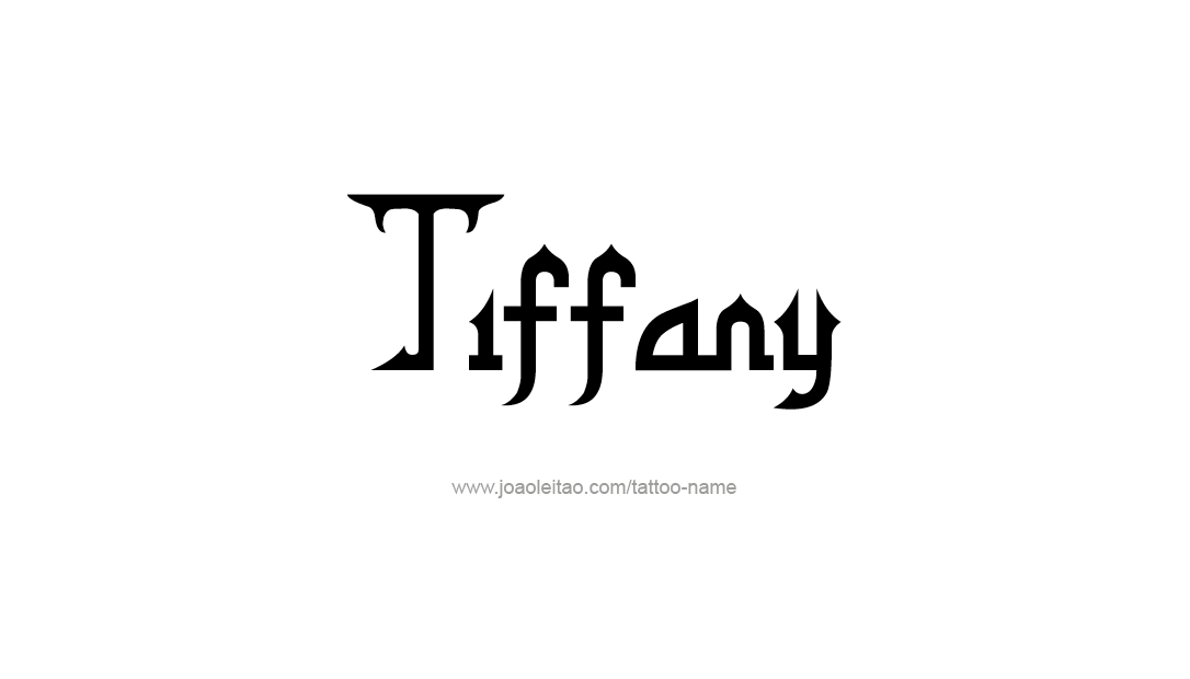 Tattoo Design Name Tiffany   