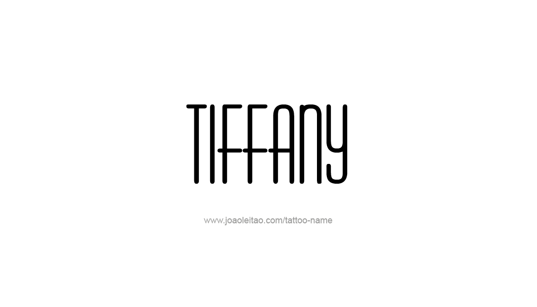 Tattoo Design Name Tiffany   