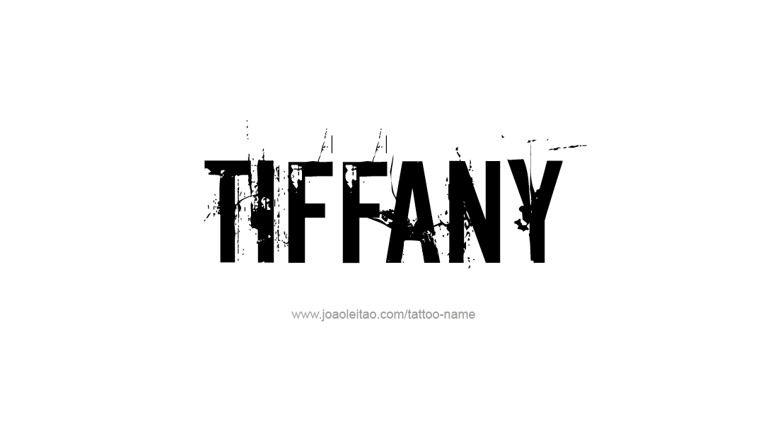 Tattoo Design Name Tiffany   