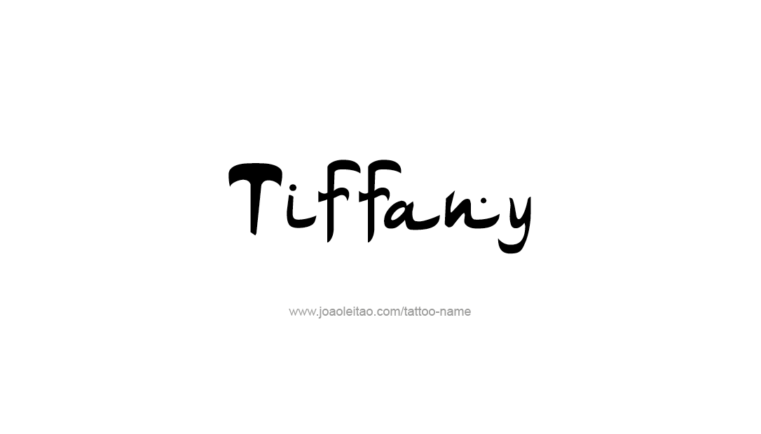 Tattoo Design Name Tiffany   