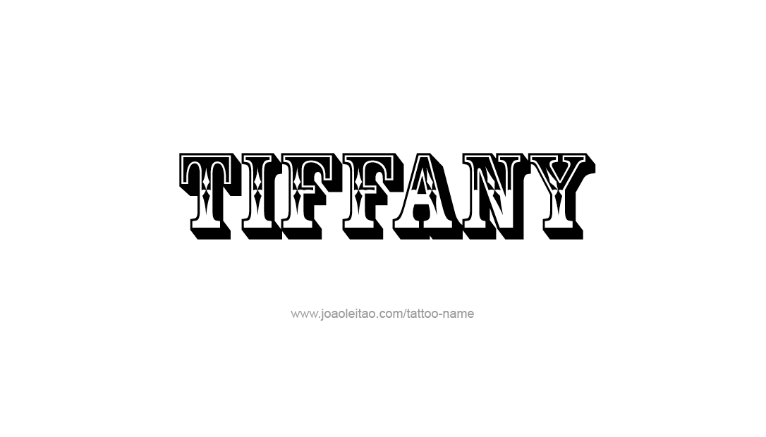 Tattoo Design Name Tiffany   