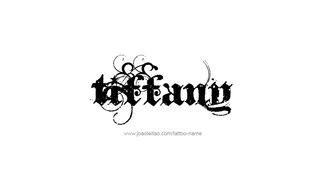 Tattoo Design Name Tiffany   